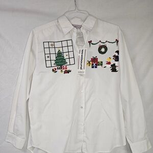 Westbound White Holiday Men's Shirt